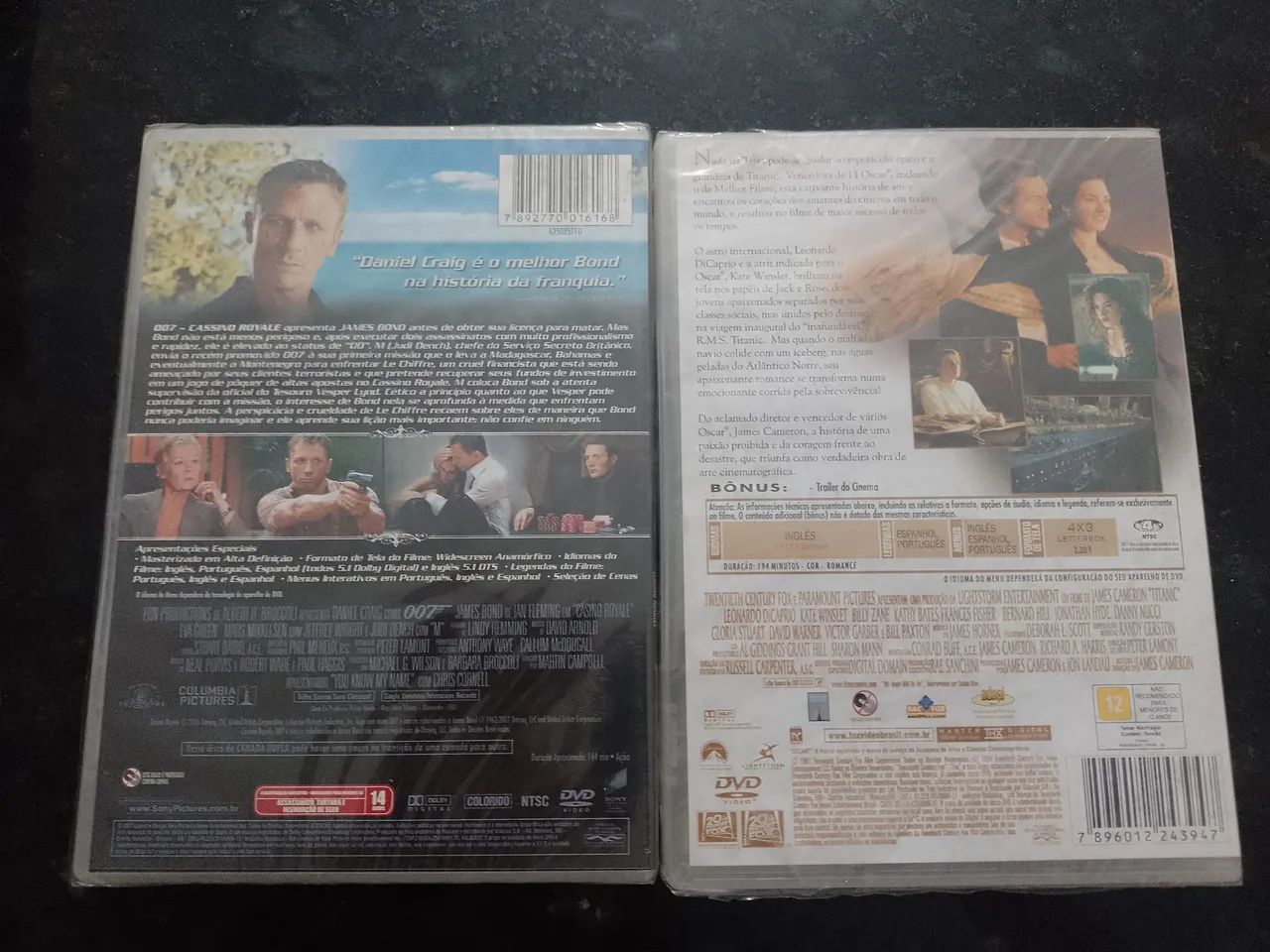 DVD's 007 e Titanic - Foto 2