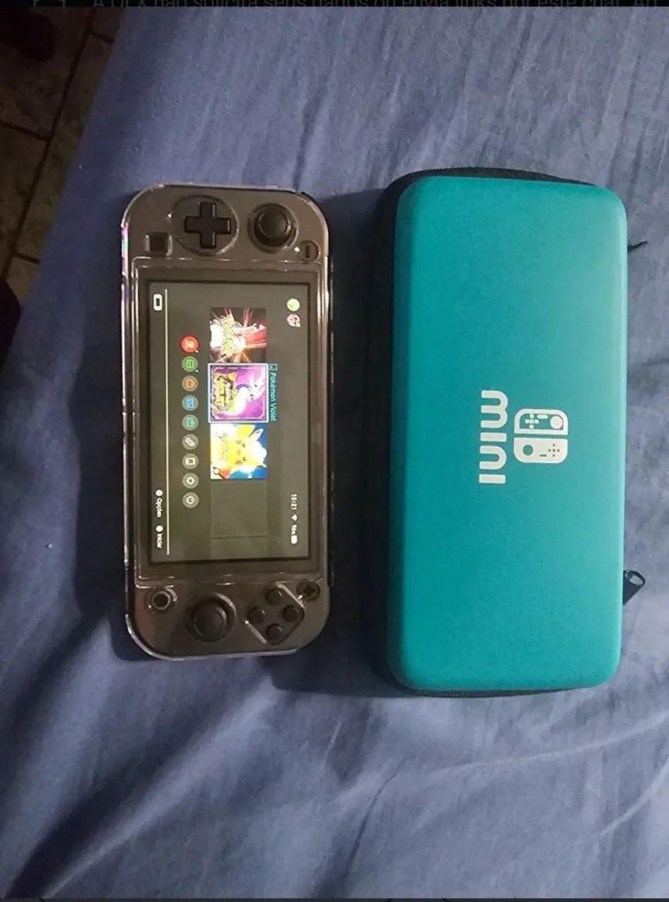 Nintendo Switch Lite! Bloqueado! Versão Pokémon Dialga e Palkia! - Foto 4