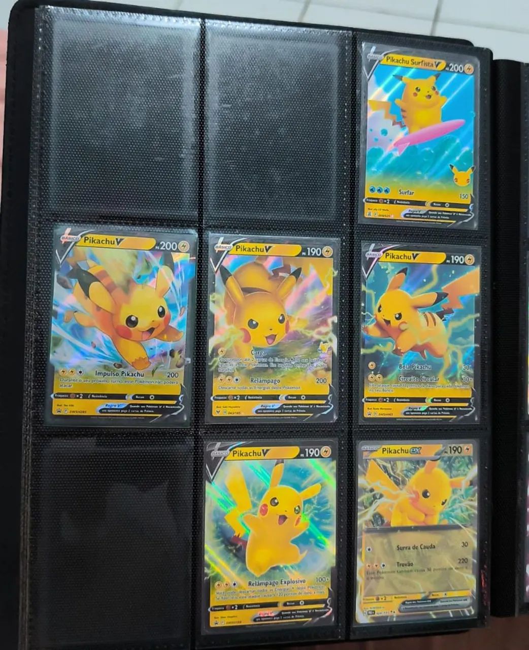 Cartas Pikachu Pokémon TCG 