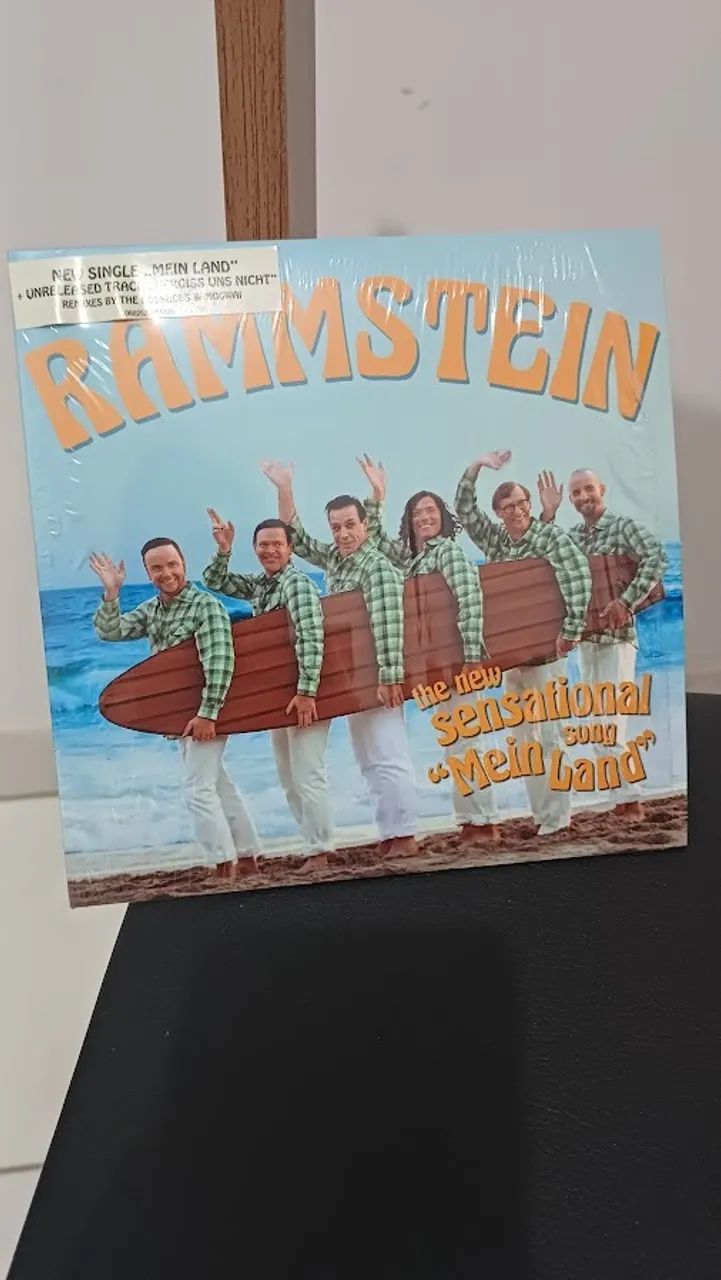 Rammstein Mein Land Single Vinil Estandar