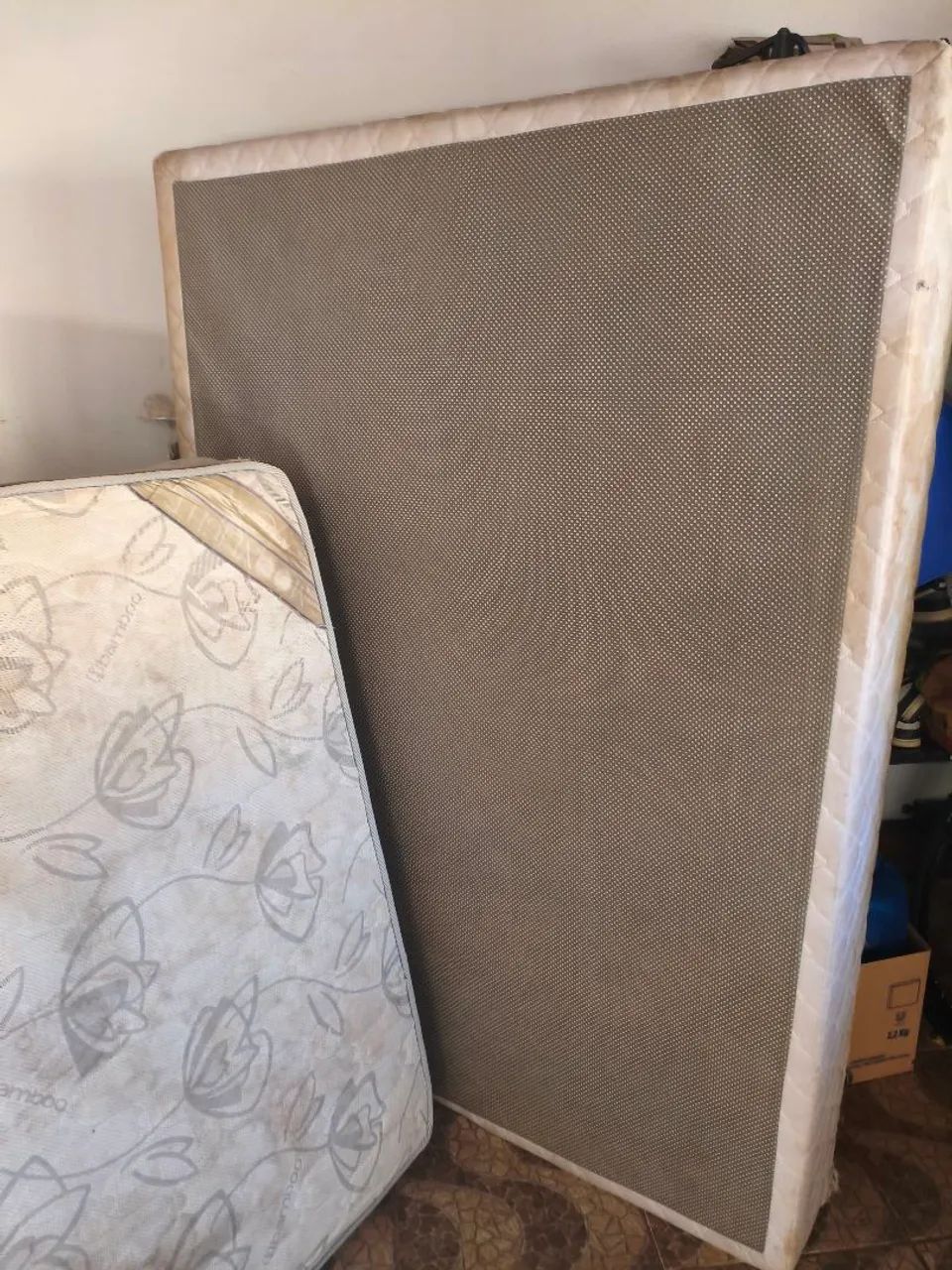 Cama casal box + colchão  - Foto 3