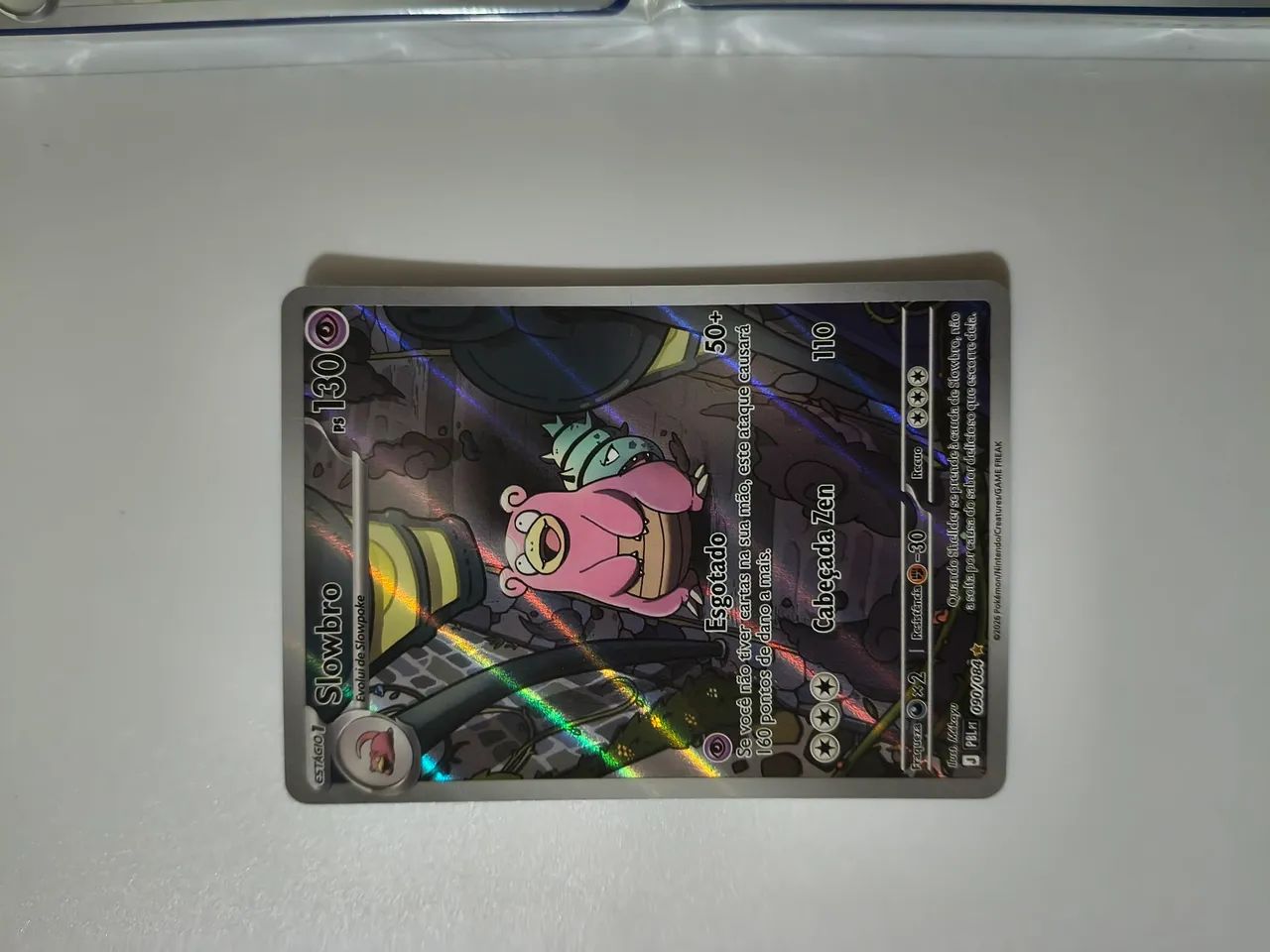 Carta pokemon slowbro full art