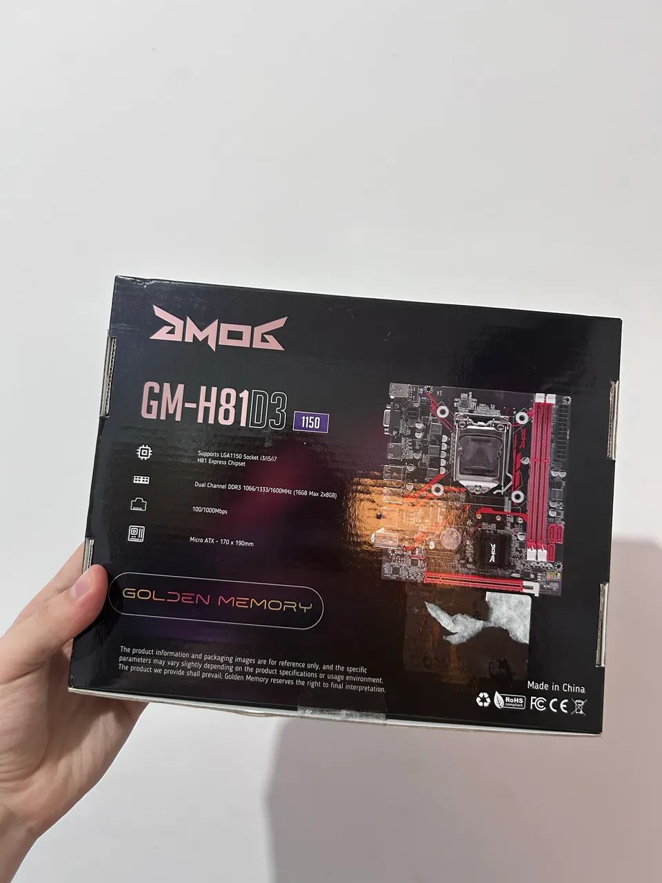 Placa mãe LGA 1150 4 e 5g Intel 
