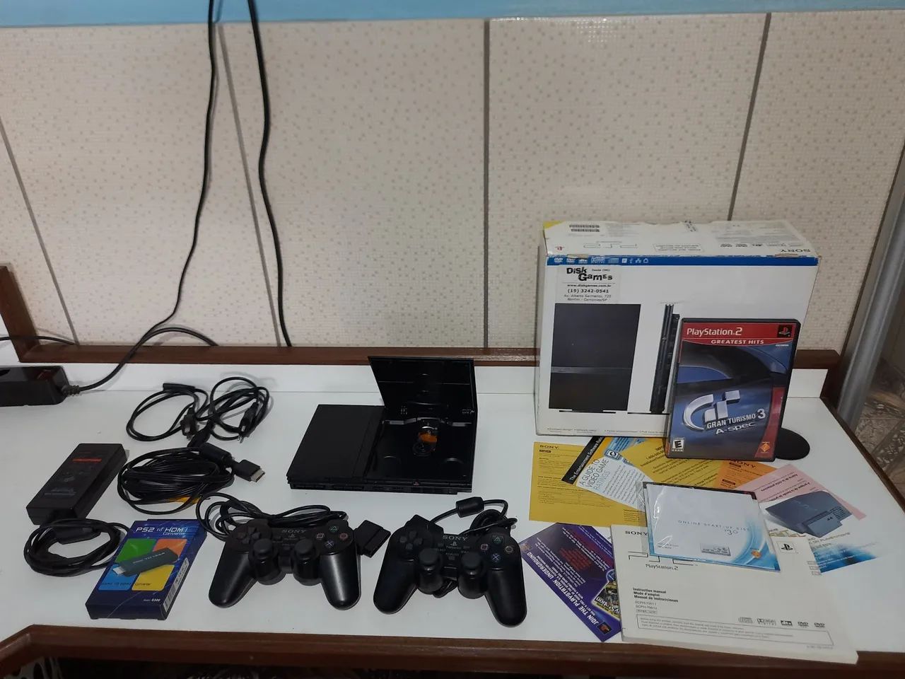 PS 2 bloqueado tudo original  - Foto 3