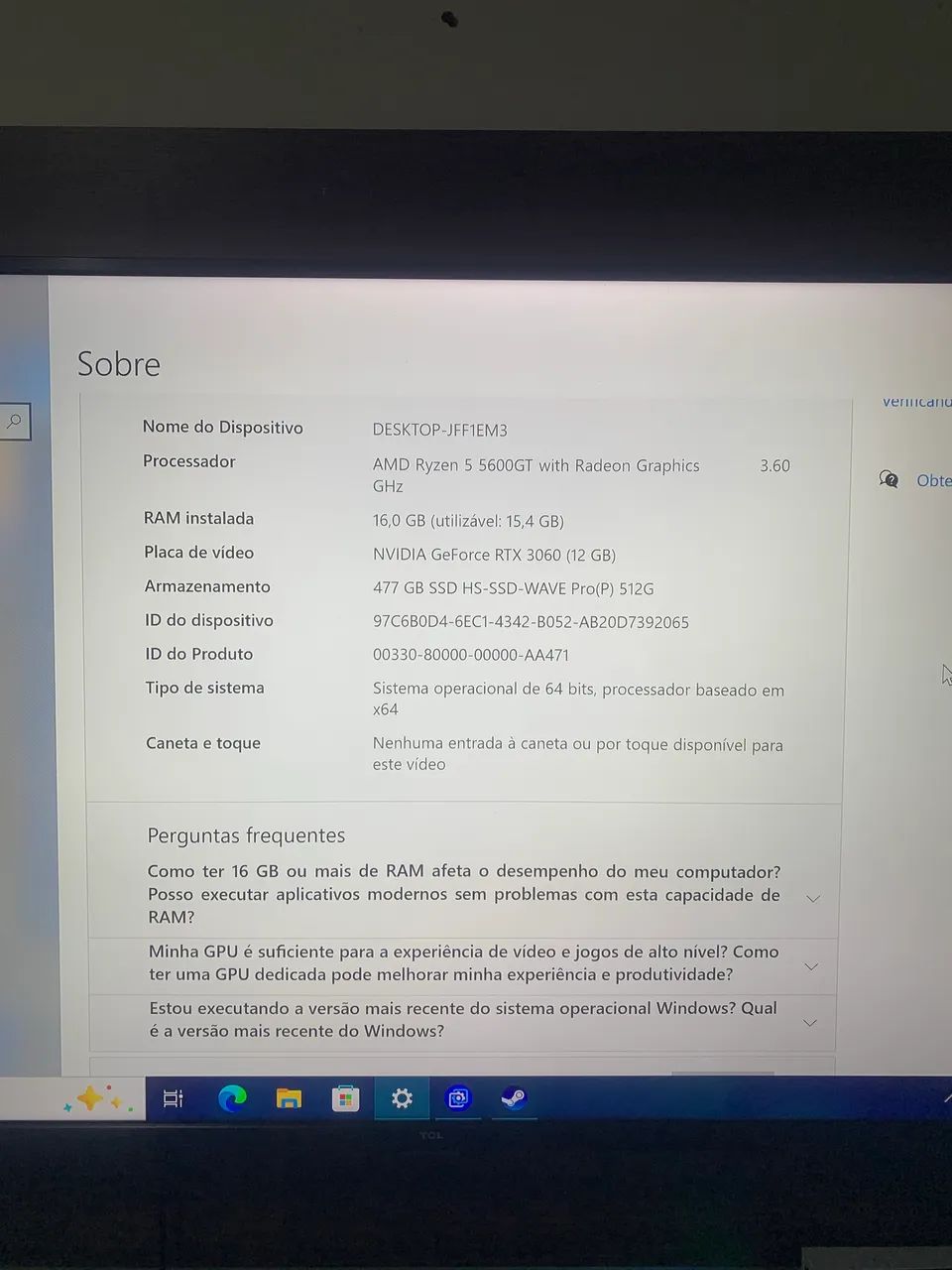 VENDE-SE PC GAMER