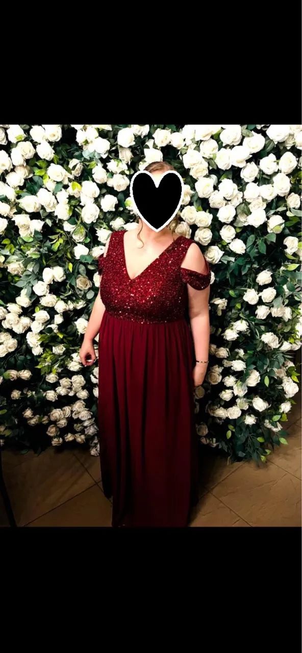 Vestido madrinha marsala plus size  - Foto 4