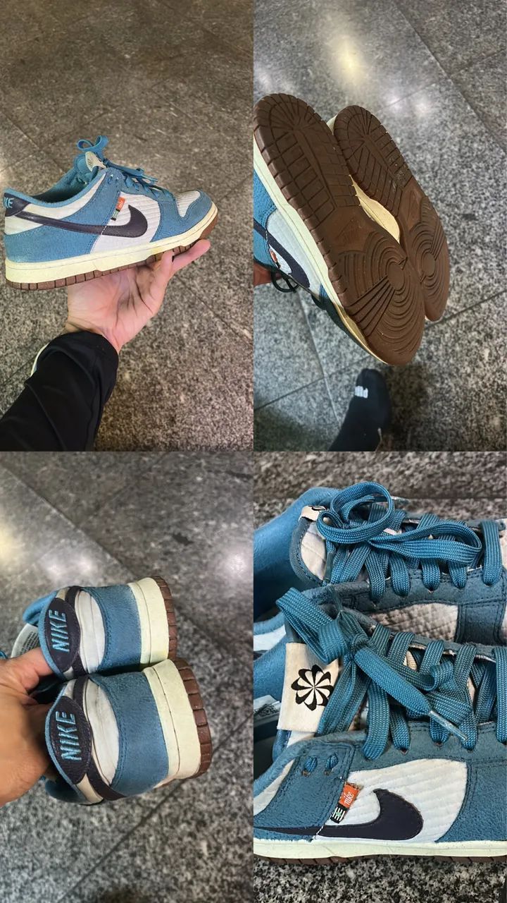 Tênis dunk azul  - Foto 2