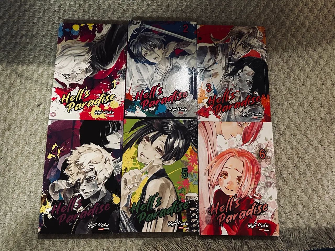 Hells Paradise - Jigokuraku - Vol. 1 ao 6 - Livros e revistas