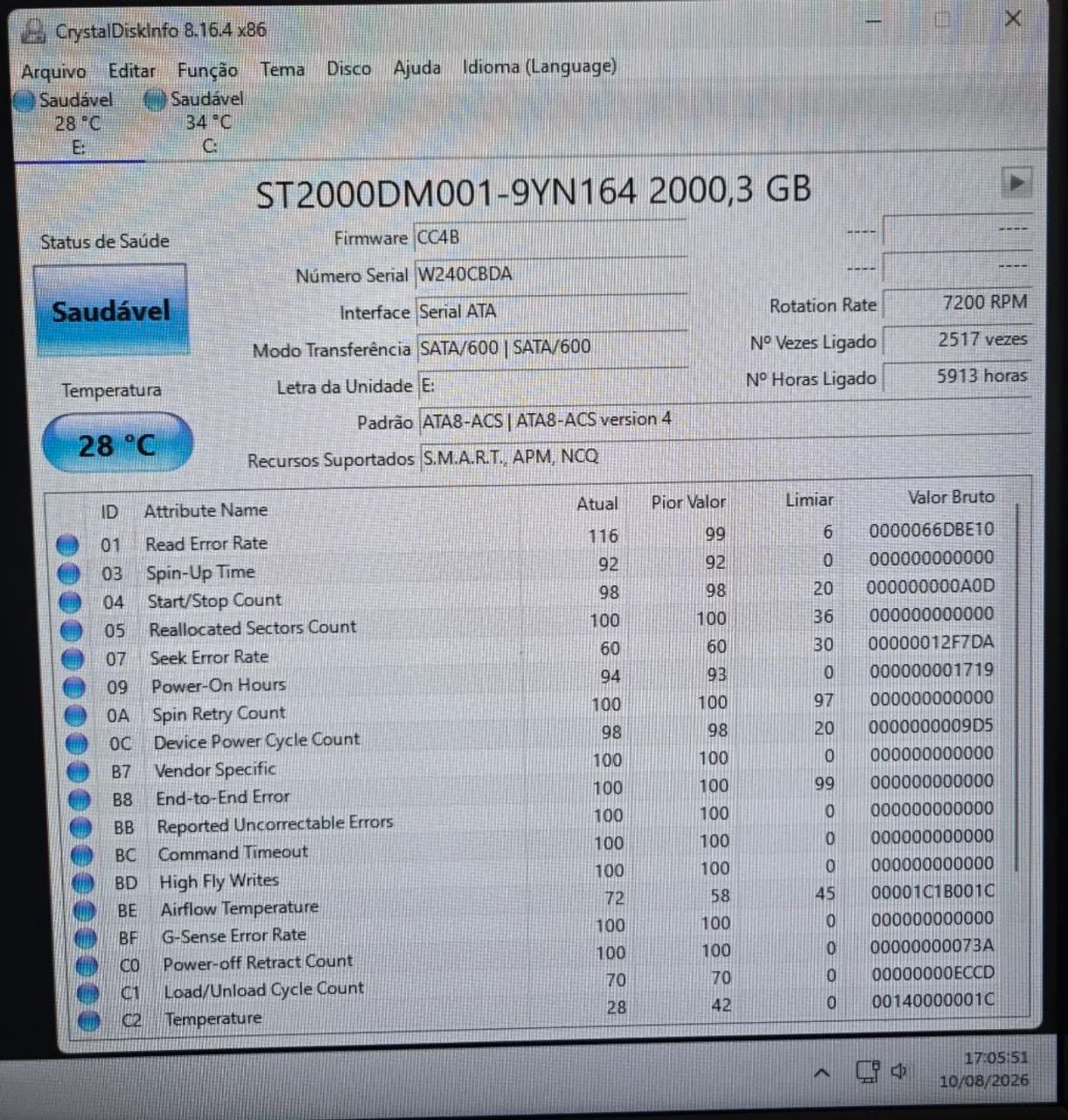 HD Seagate Barracuda 2TB - Foto 3
