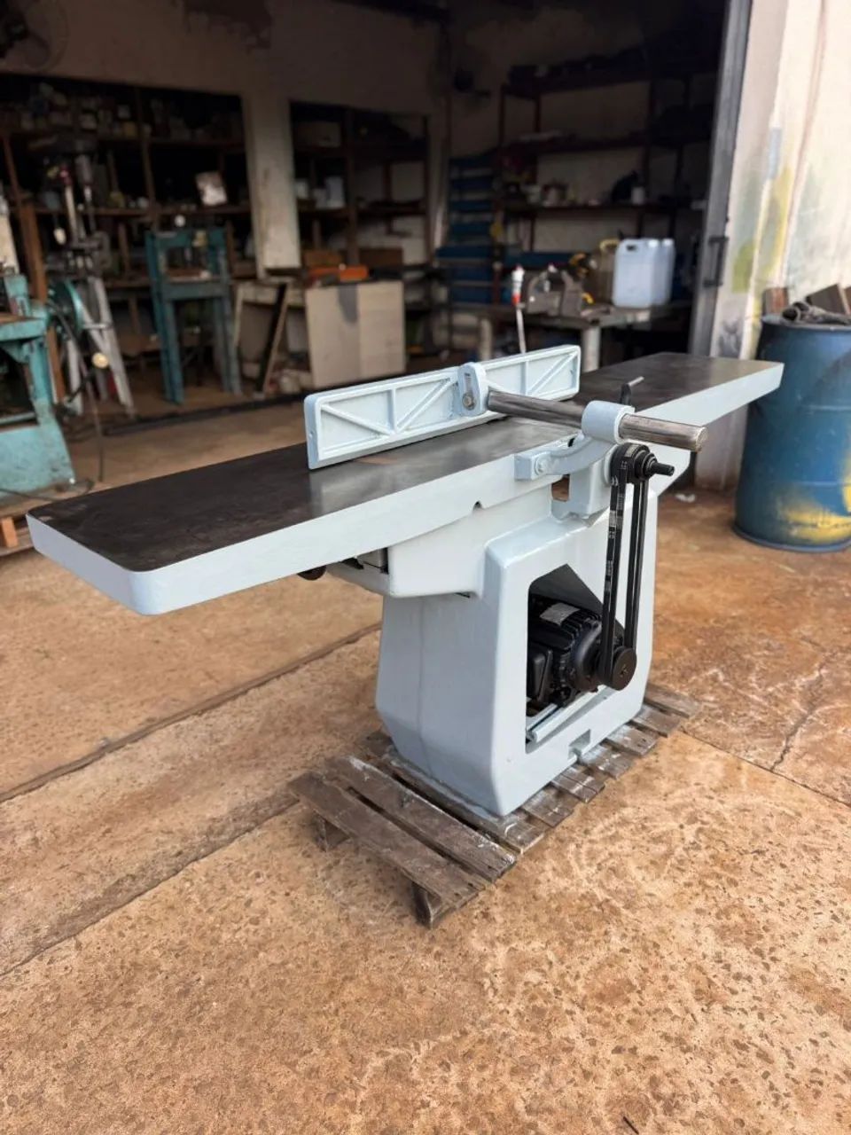 Desempenadeira INVICTA 180x35 cm -  2 facas - motor 3 cv trifásico - reformada/revisada. - Foto 4
