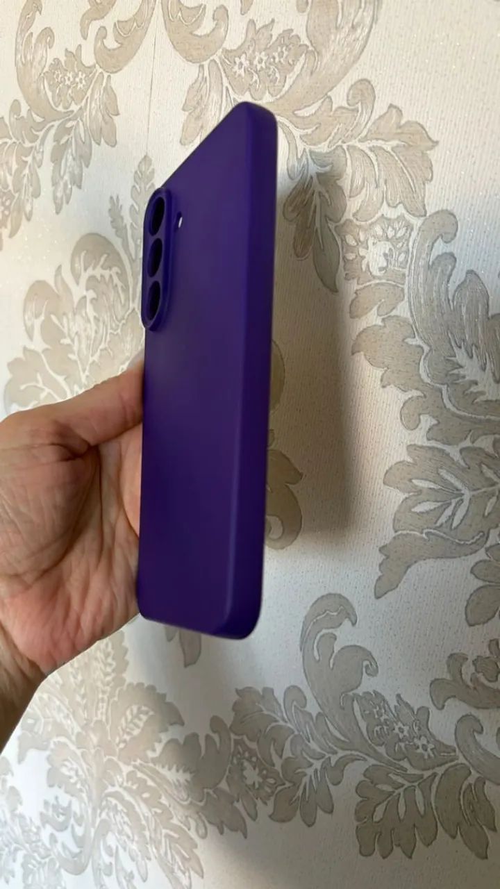 kit 2 capas de silicone iphone 12/13/14 e galaxy s26 plus - Foto 3