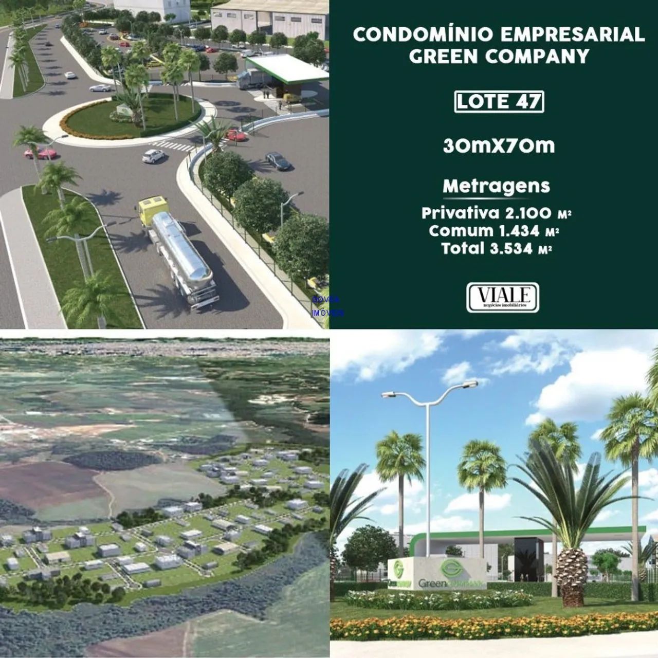 VENDE OU ALUGA BARRACÃO 950M² COM USINA SOLOR, EM TERRENO COM, 2.332M² Condomínio Industri - Foto 4
