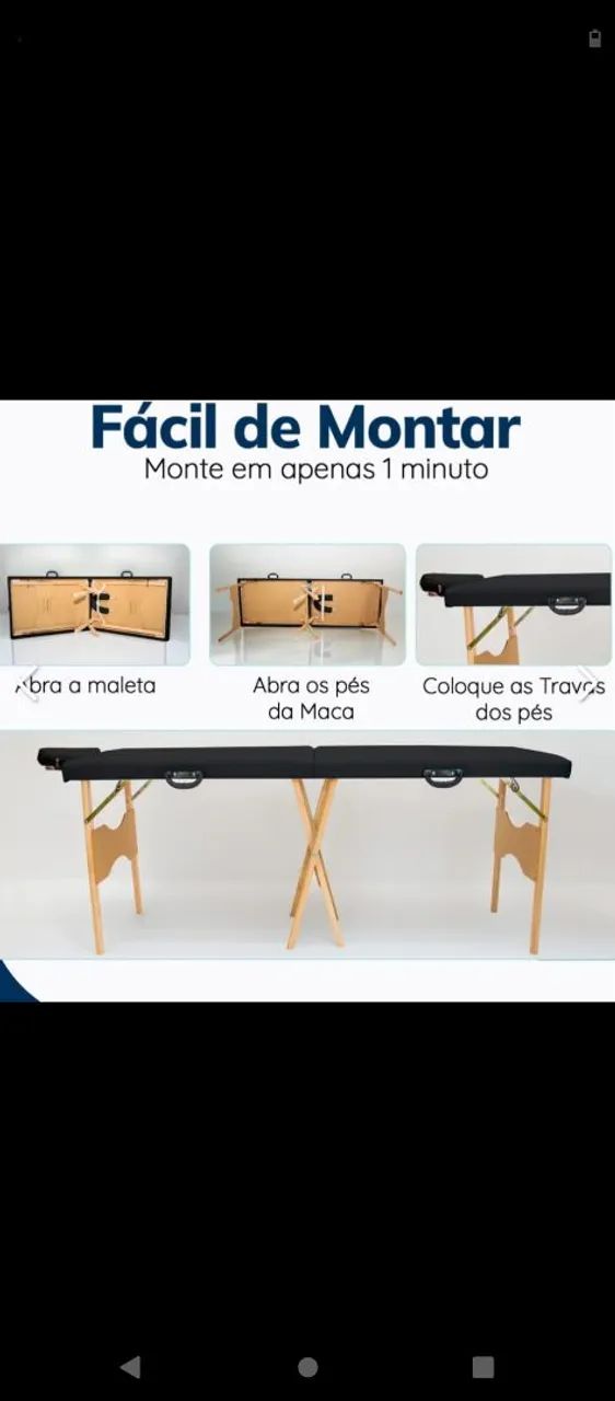 Maca Dobrável e portátil SANTA FÉ  - Foto 3