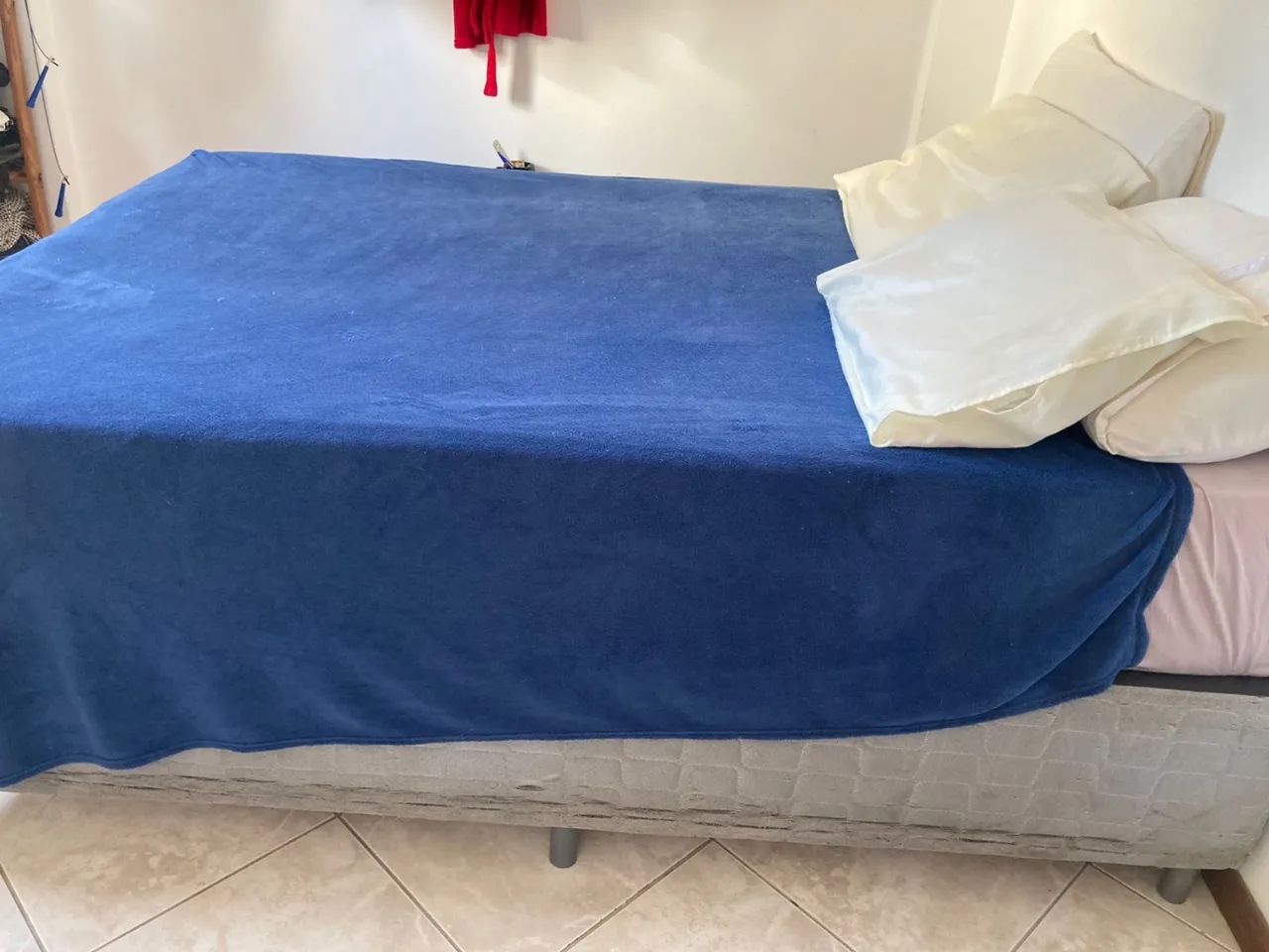 Cama Casal Completa (Colchão + Base Box) 