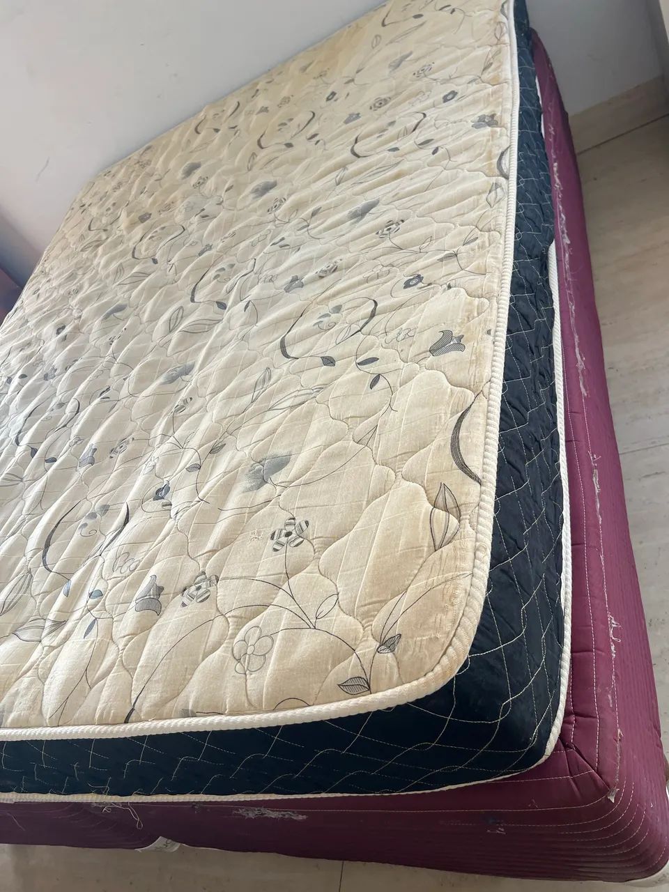 BOX + COLCHÃO CASAL KING MOLAS ENTREGA  - Foto 5