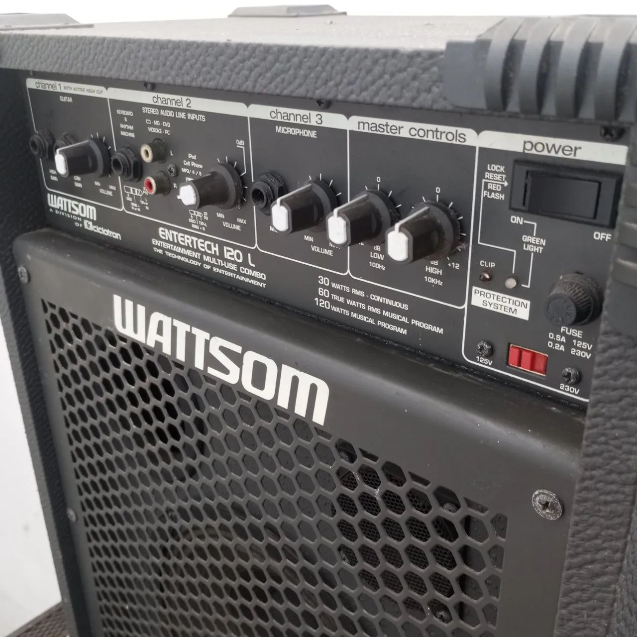 Caixa Amplificada Ciclotron Wattson Entertech 120L