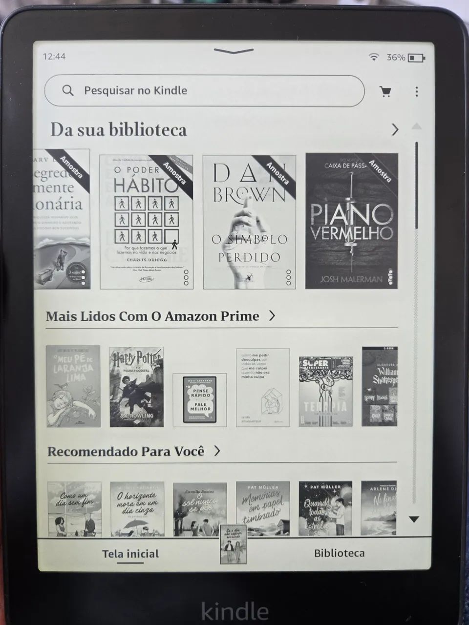 Kindle paperwhite Gen12 16gb - Tablets e E-Readers - Centro