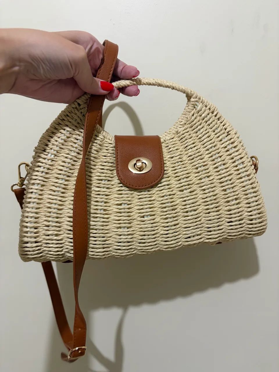 Bolsa de Palha - NOVA - Foto 2