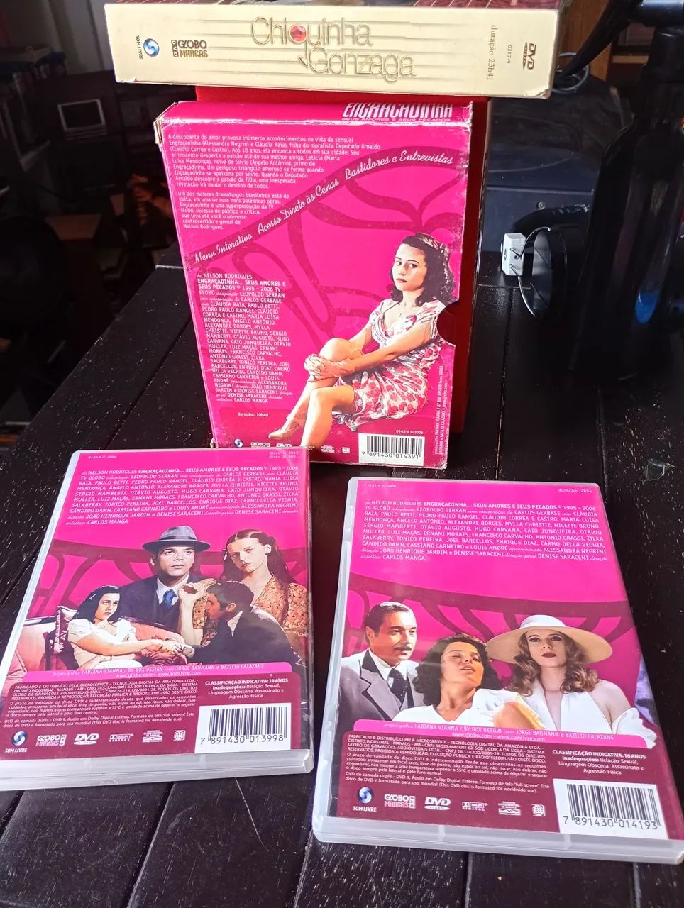 DVD Box ENGRAÇADINHA Seus Amores E Seus Pecados TRIPLO - Foto 3