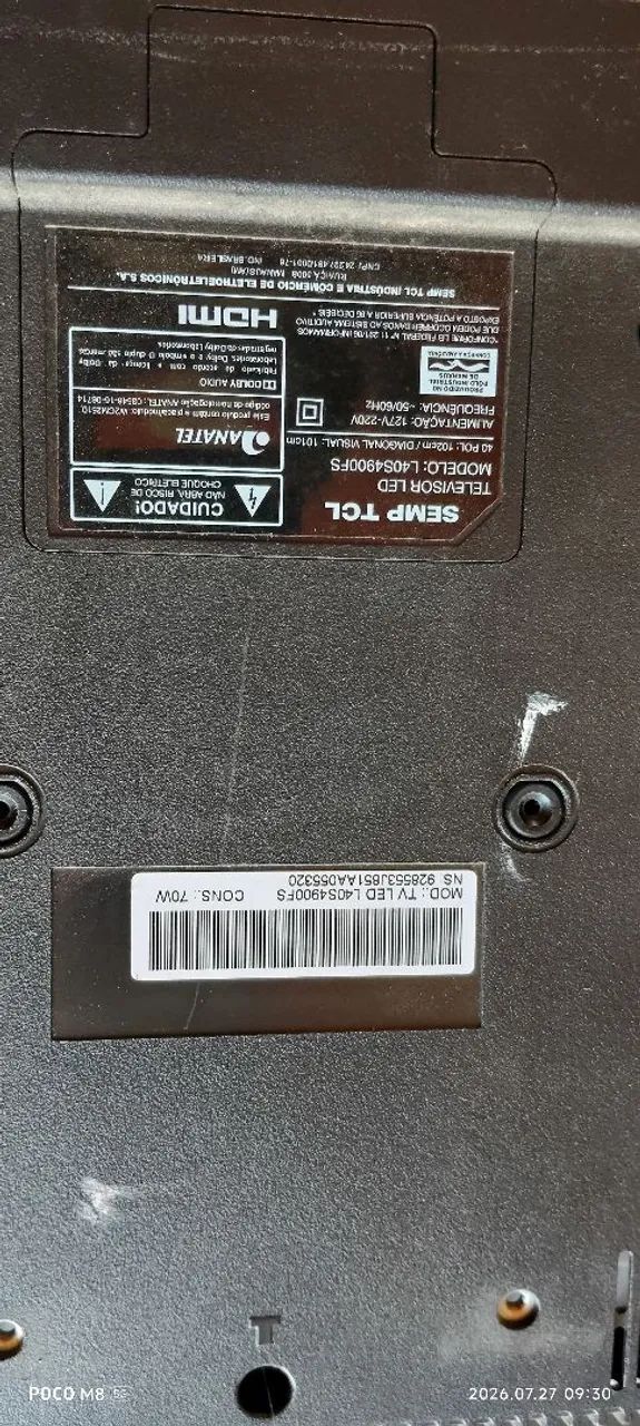 Tv retirar peças  - Foto 2