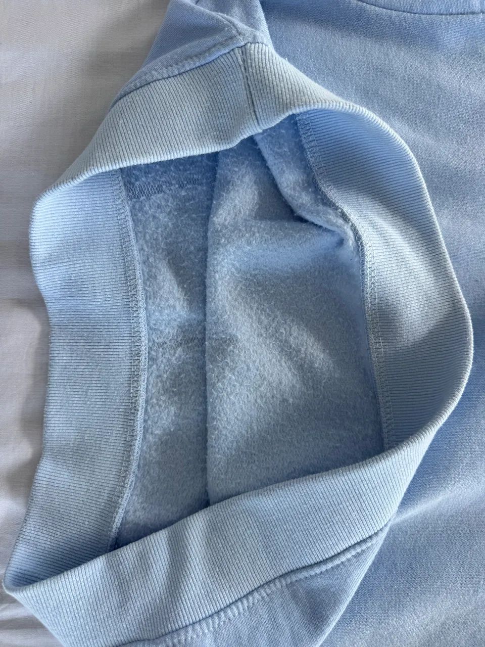 Moletom Azul Claro Zara - Foto 3