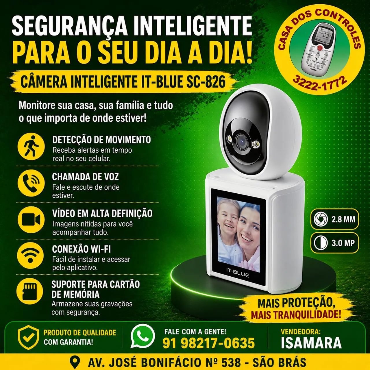 CÂMERA INTELIGENTE 