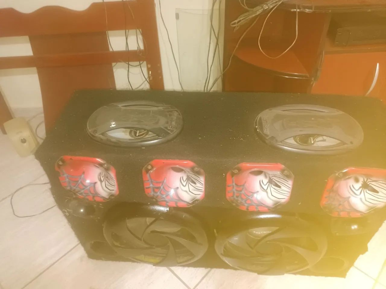 Calxa de som para carro      - Foto 2