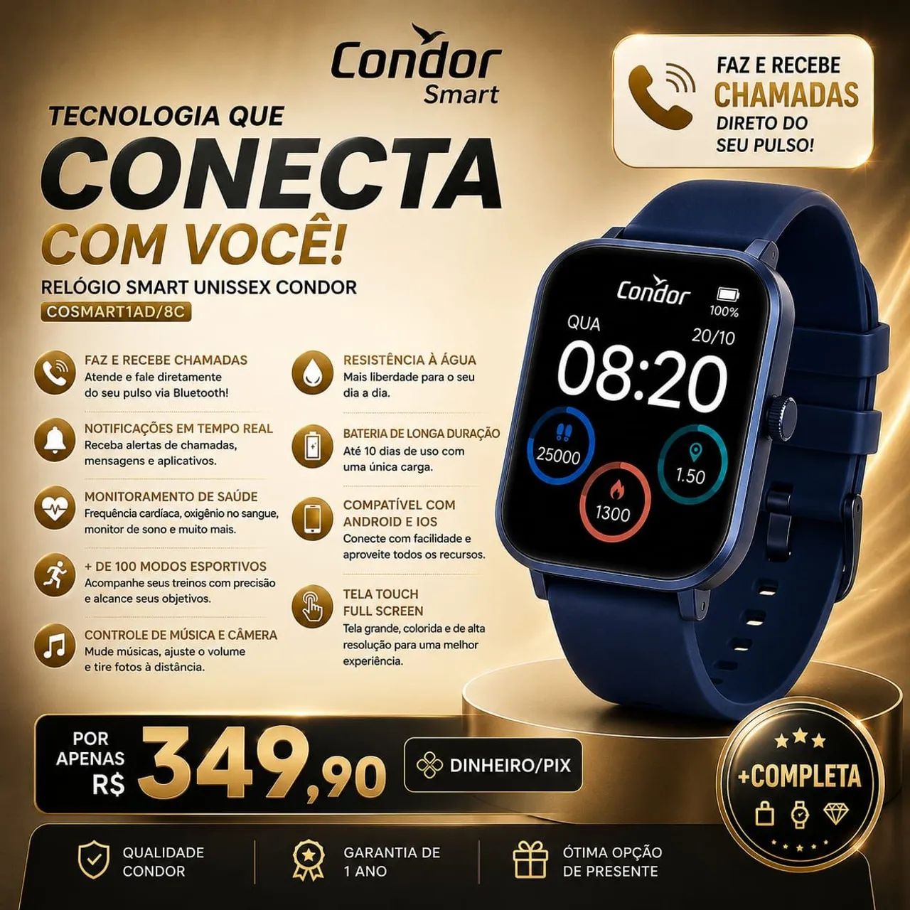 Relógio masculino  - Foto 2