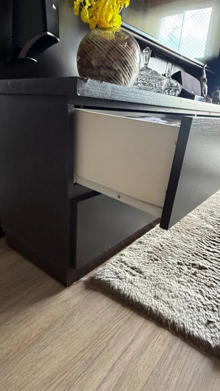 Rack de Madeira de ótima qualidade na cor marrom tabaco - Foto 3