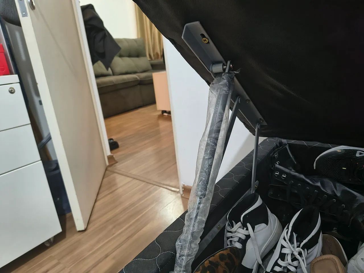 Cama Box solteiro com baú  - Foto 5