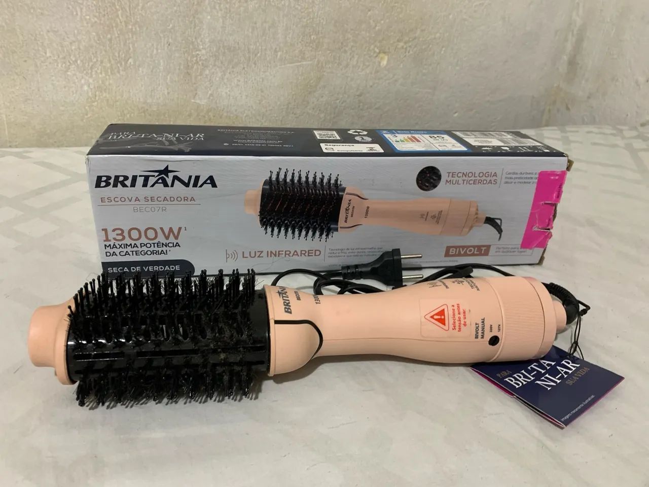 ESCOVA SECADORA BRITANIA - Foto 2