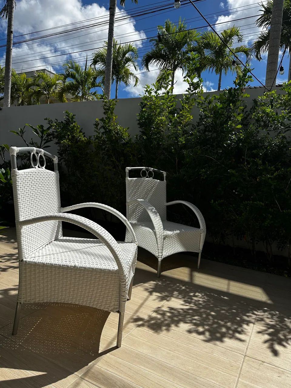 Conjuntos cadeiras área externa  - Foto 2