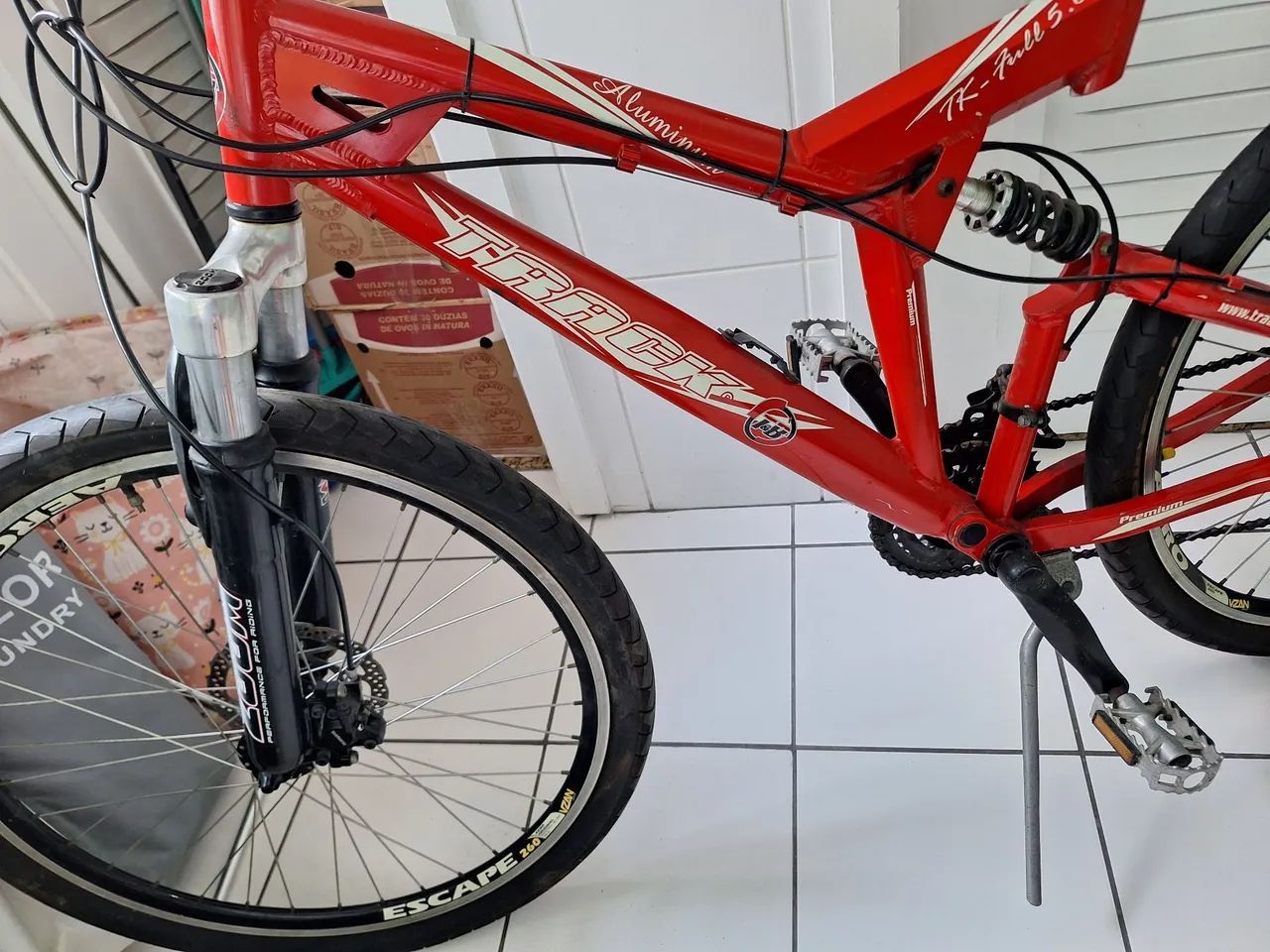 Bicicleta track full 5.0 usada 3 vezes - Foto 5