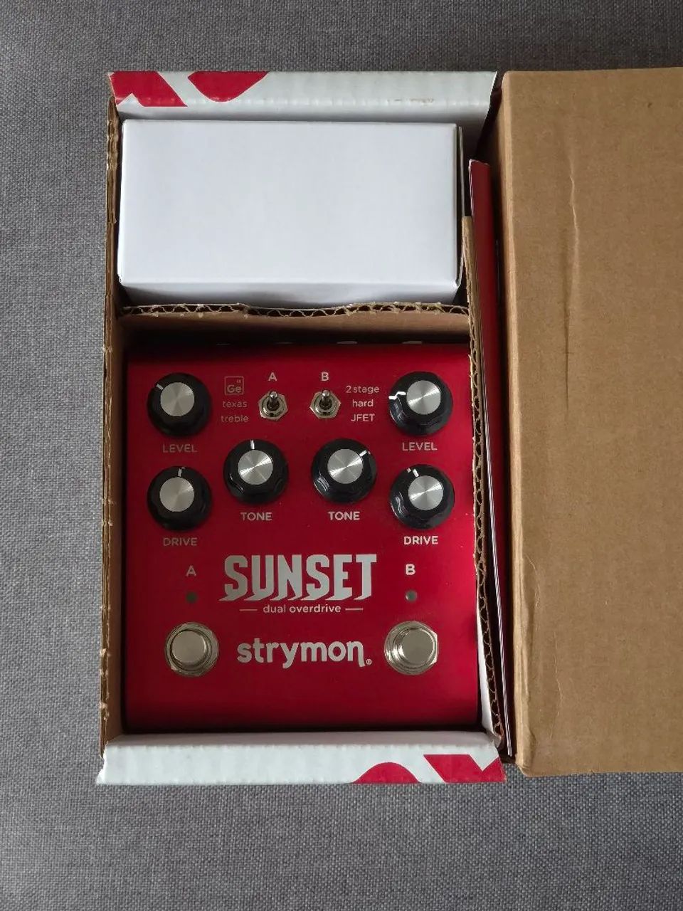 Pedal Strymon Sunset Dual Overdrive - Foto 5
