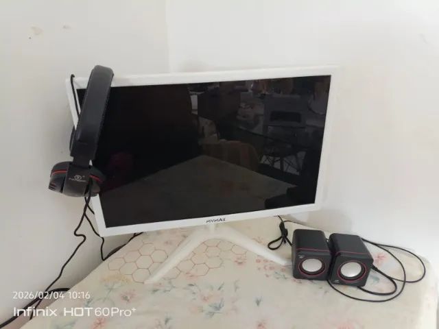 Monitor my Max 19",headset e caixa de som - Foto 4