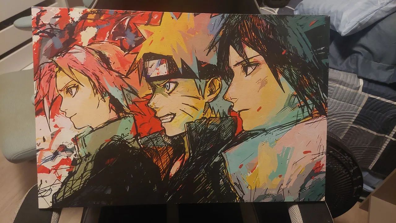 Quadro Naruto 60cm de largura