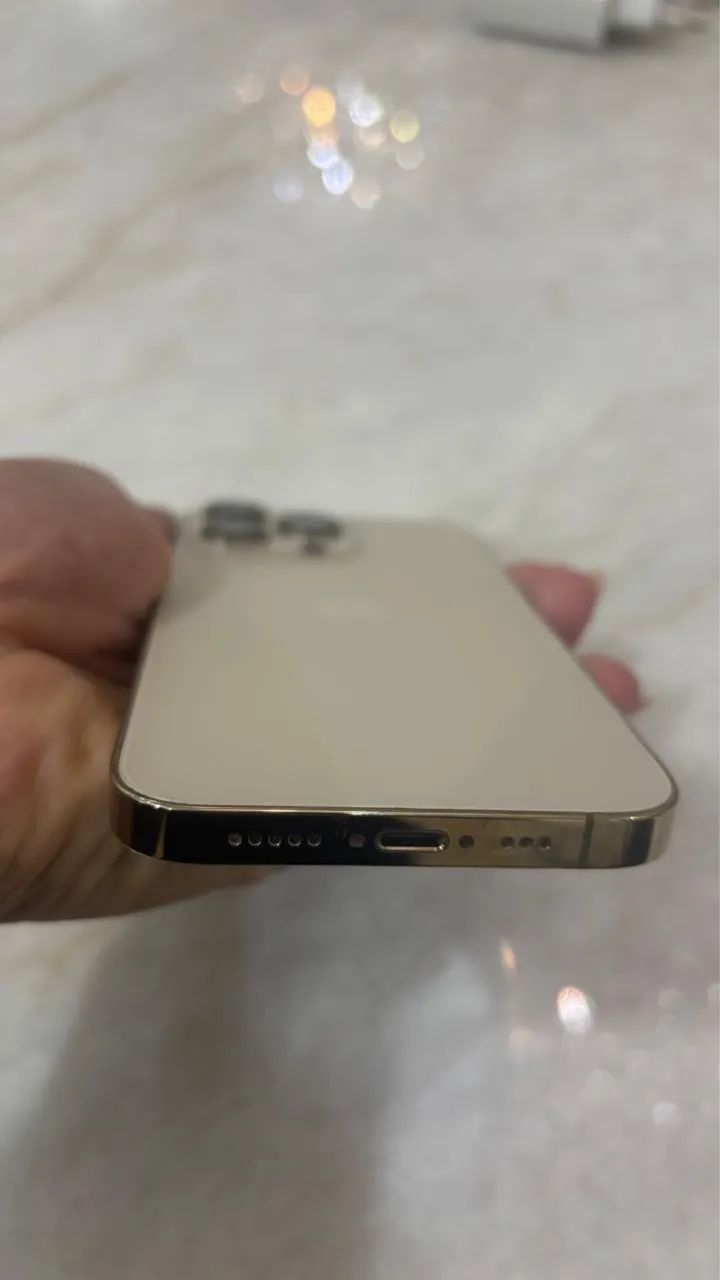 Iphone 13 PRO 256GB dourado sem riscos e sem avarias 