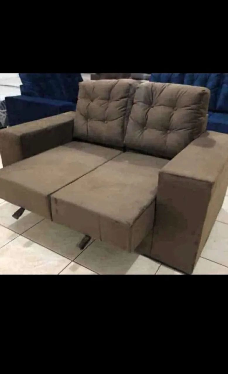 Sofá Novo Modelo Retrátil Com 2 Lugares (Promoção de Fábrica)