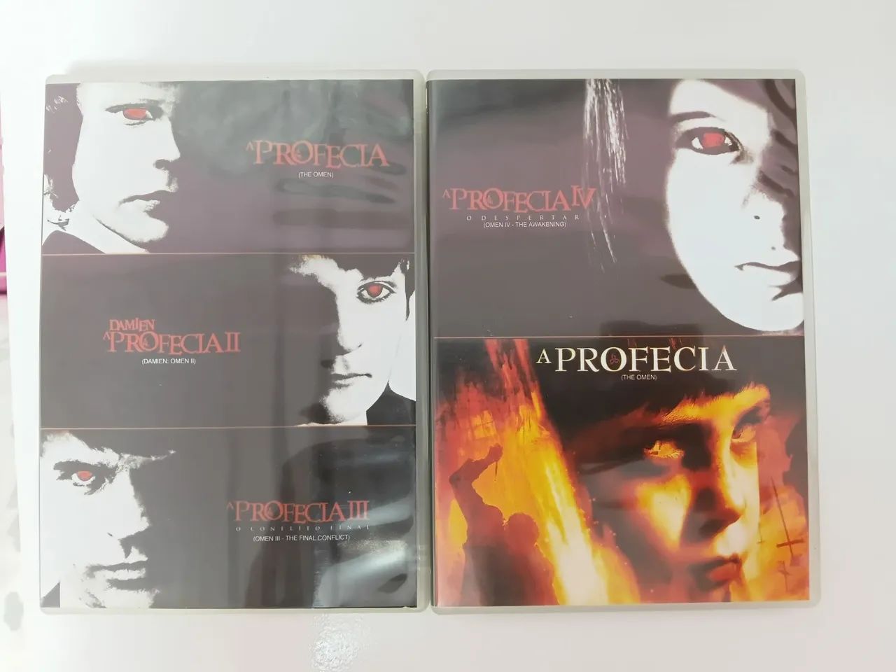 Box Coleção A Profecia - 5 DVDs Originais - Raro (Terror) - DVD