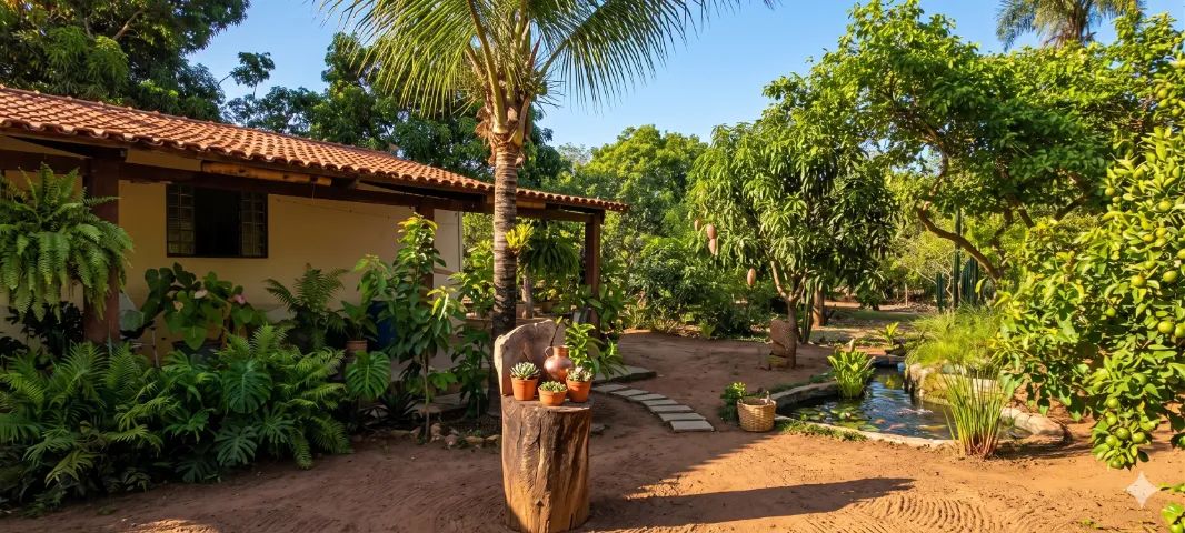 Viva com Tranquilidade: Sítio Completo com Água Abundante e Muito Verde