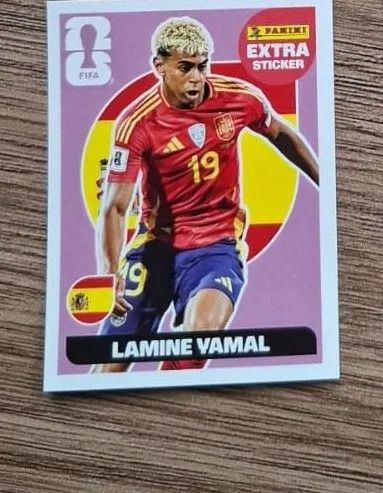 Figurinha extra Lamine Yamal