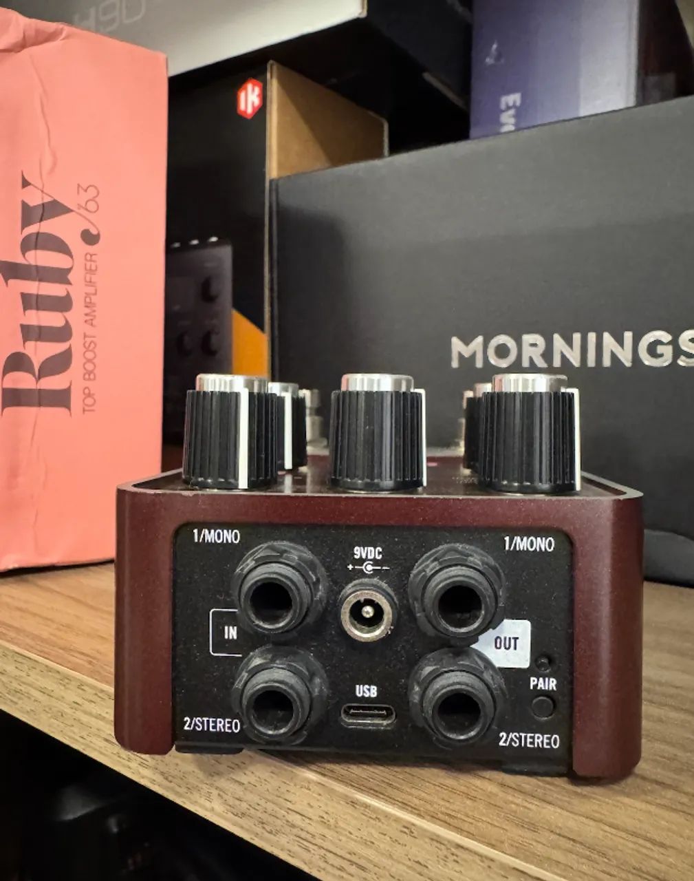 Pedal Guitarra Universal Audio UAFX Ruby ?63 Top Boost Amplifier - Foto 2