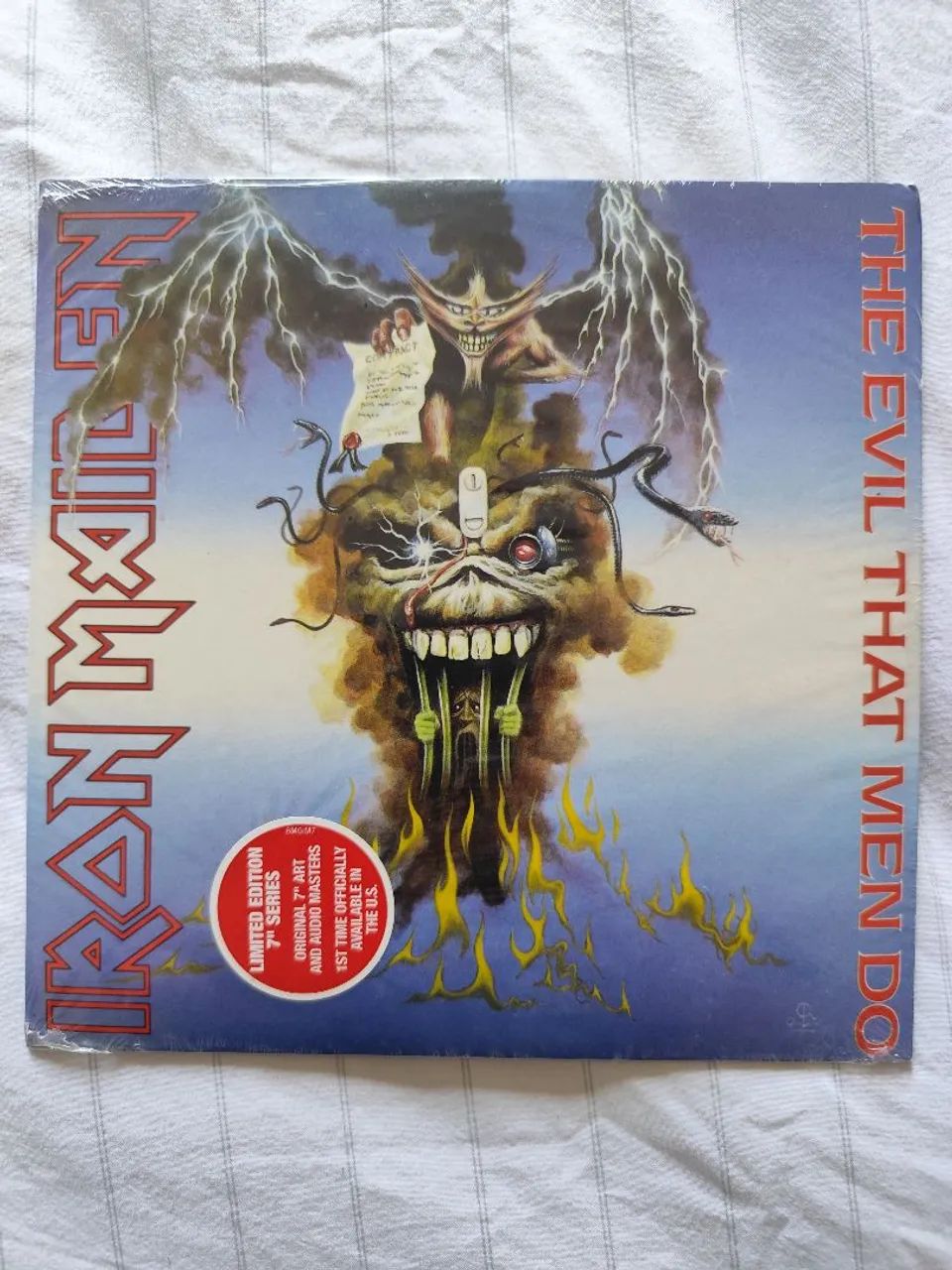 Iron Maiden - Compactos Single 7" Raridade Lacrados - Foto 5