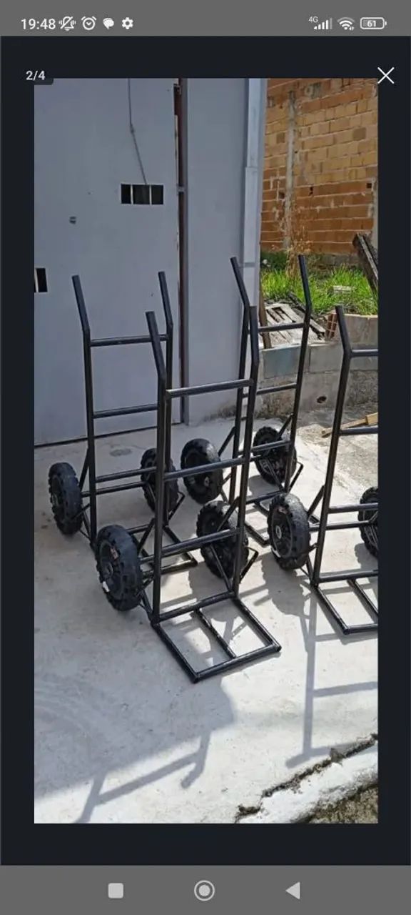 Carrinhos novos/do fabricante 