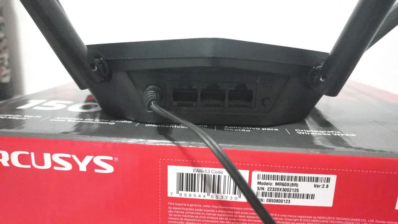 Roteador Mercusys - Wi-Fi 6 - Gigabit AX 1500 - Foto 4