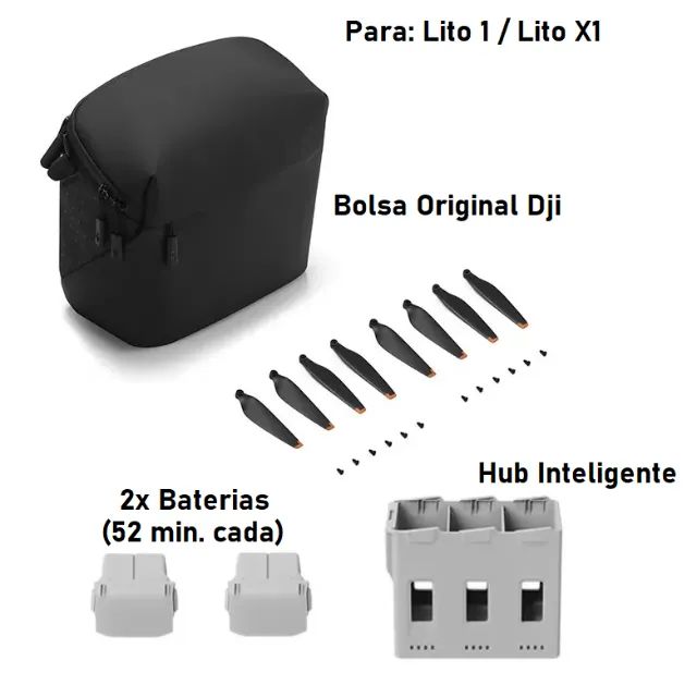 kit fly more plus para lito 1 e lito x1