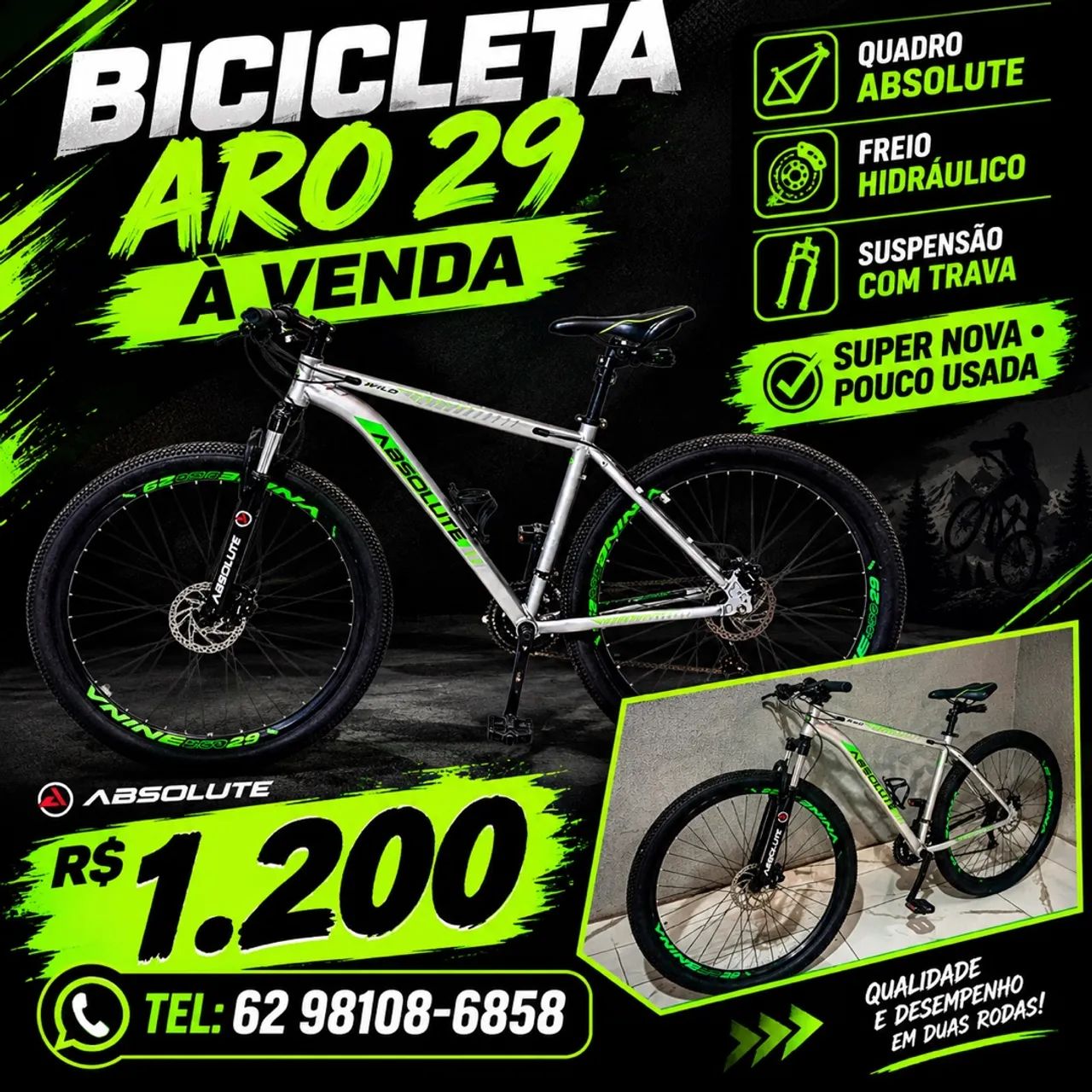 Bike - Absolute  Aro 29