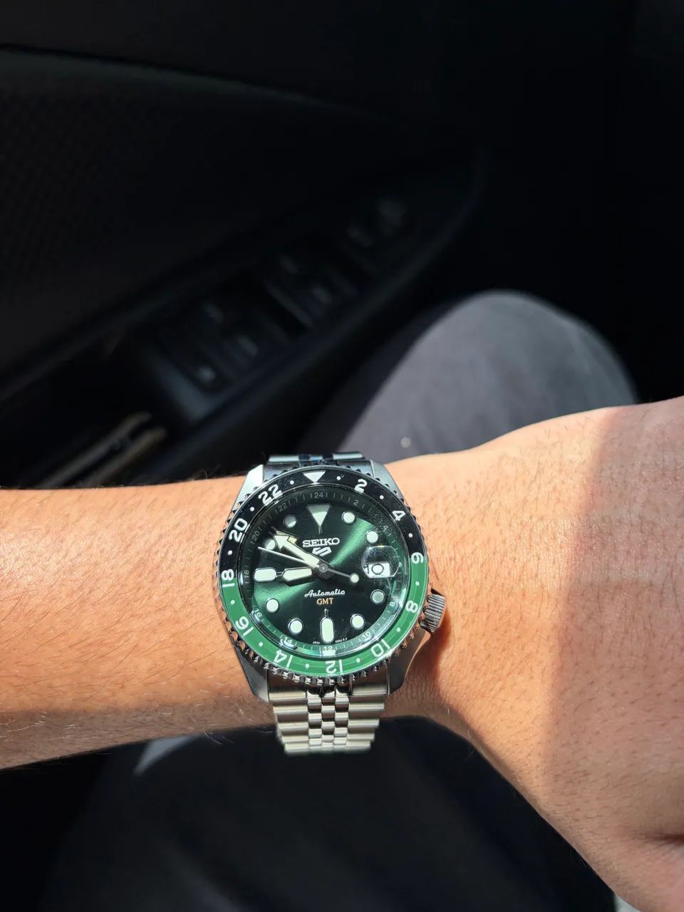 Relógio Seiko GMT ?Sprite?