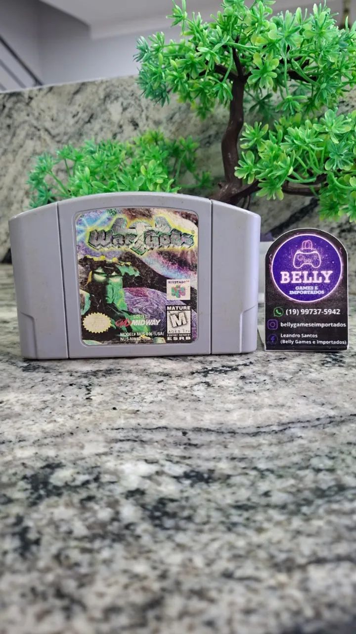 WAR GODS - NINTENDO 64  - ORIGINAL