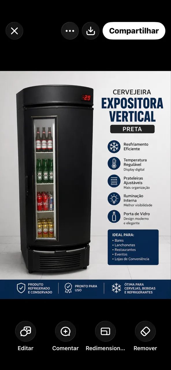 Cervejeiro em excelente estado